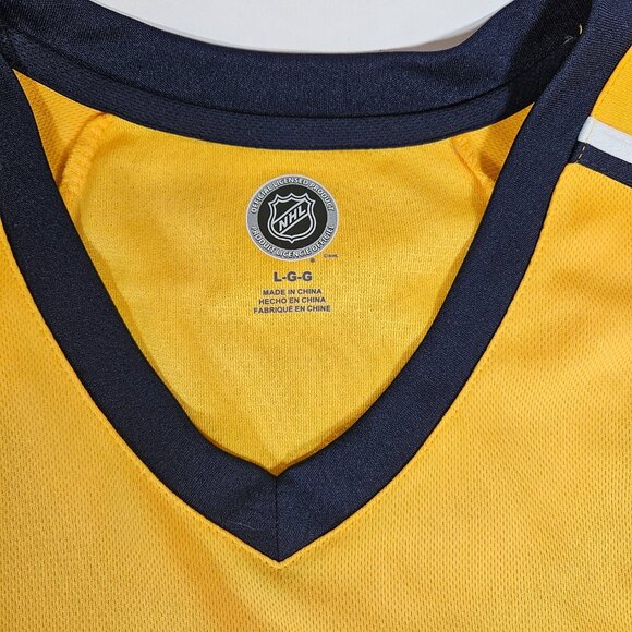Nashville Predators NHL Hockey Jersey Men's Size Large Unisex - Picture 4 of 9